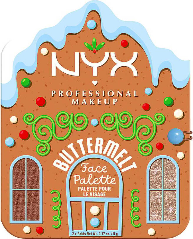 NPMU Buttermelt Face Palette Bronzer & Highlighter Gift Box