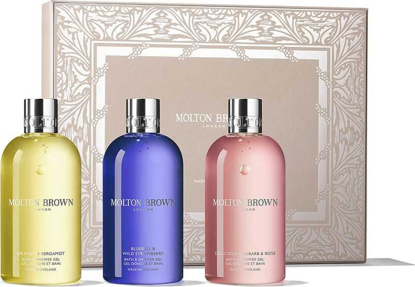 Bilde av Floral & Fruity Body Care 900 ml Gift Box Molton Brown Floral & Fruity Body Care 900 ml Gift Box