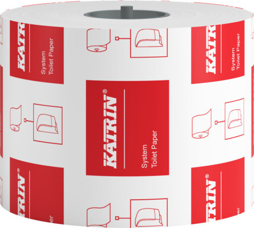 toalettpapir 103424, Ø135 mm, 2-lags, hvitt, 36 ruller