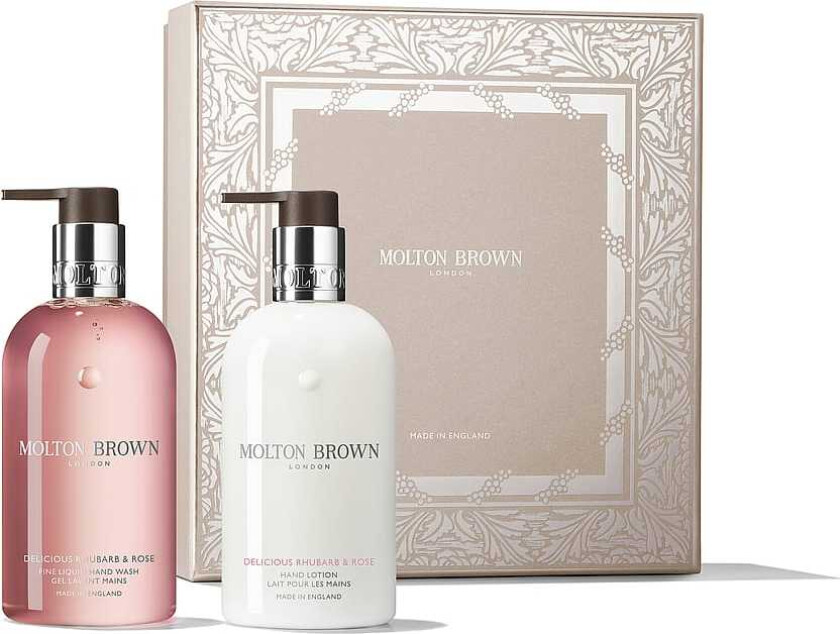 Delicious Rhubarb & Rose Hand Care Collection 600 ml Gift Box Molton Brown Delicious Rhubarb & Rose Hand Care Collection 600 ml Gift Box