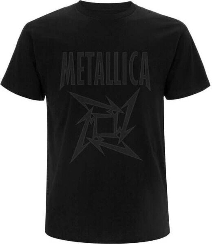 Metallica T-skjorte - Black On Black Load Ninja - S til 4XL - Herrer - svart