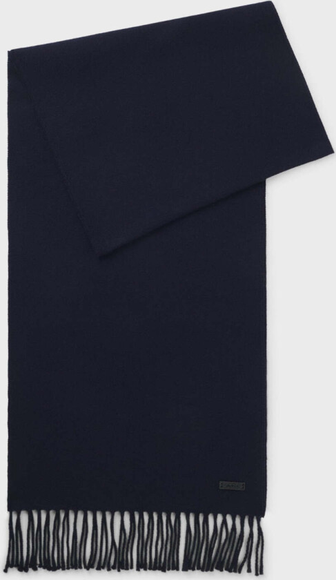 ITALIAN WOOL SCARF Marine
