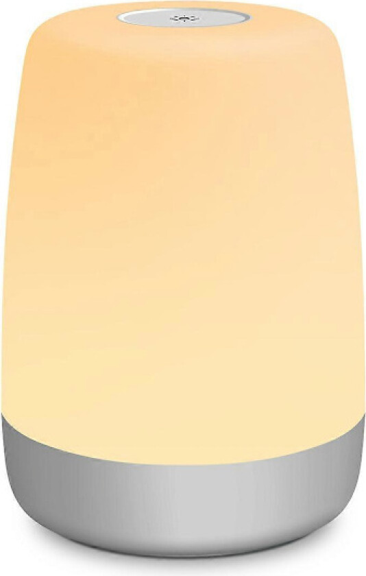 Nattlampe Baby Berøringslamper Nattbordslampe Dimbar Nattlys, LED Barn med Timer & RGB Endring & Minne, USB Oppladbar