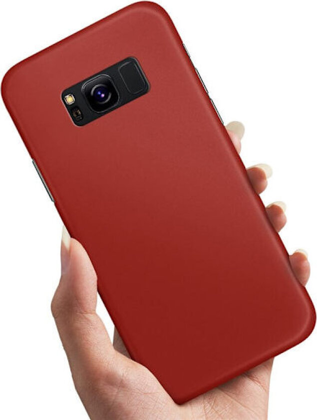 Samsung Galaxy S8 - Deksel/Mobildeksel Mørkrød