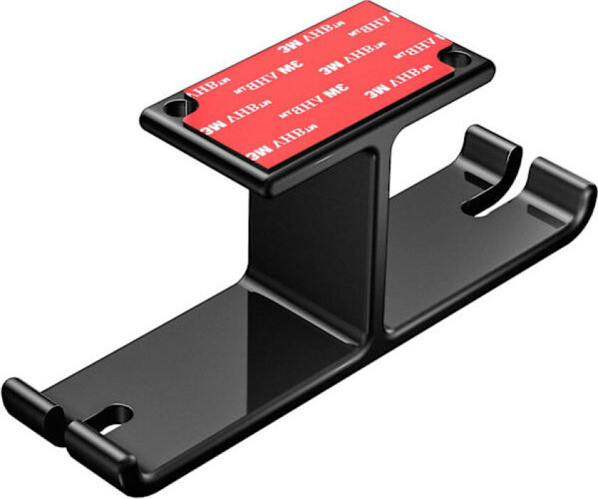 Metallhodesettstativ Hodetelefonholder for skrivebord, Klebrig og skrudd hodetelefonstativ Universelle kroker for alle hodetelefoner, Svart