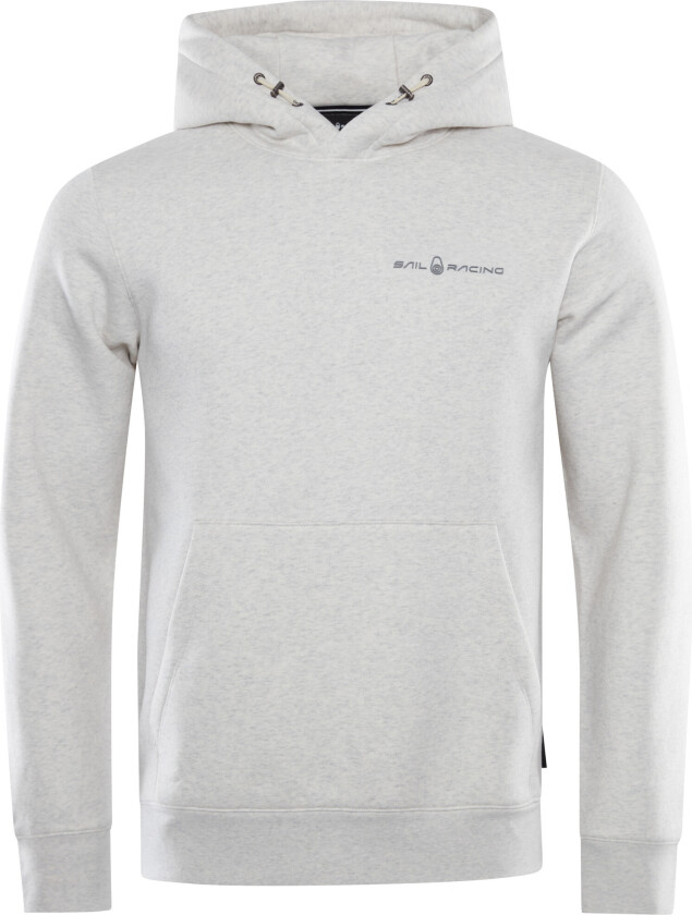 Men's Bowman Logo Hood Light Grey Melange
