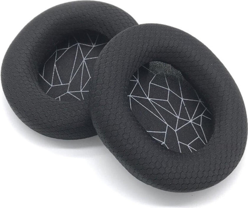 1 Pair Steelseries Arctis 7 / 5 / 3 Headphone Earpads Memory Foam Earmuff Cushions - Black / White