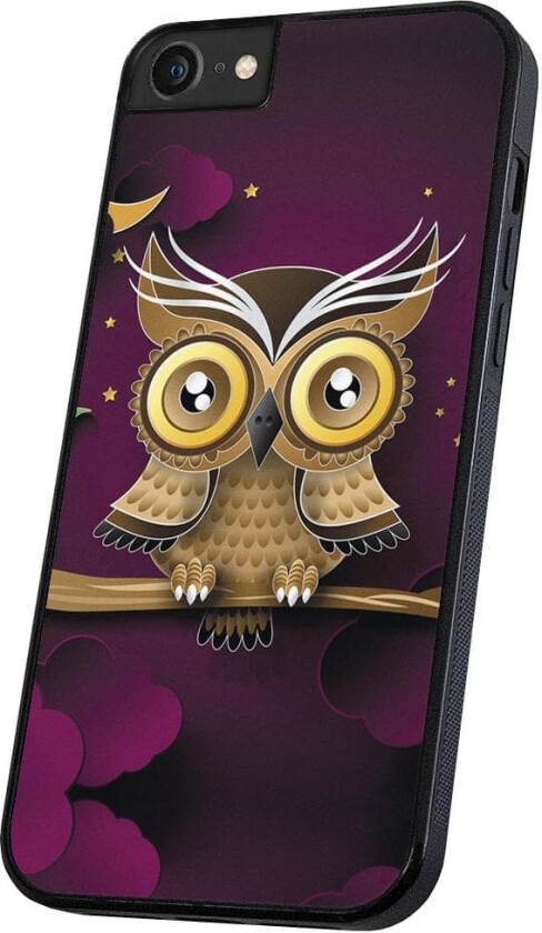 iPhone 16e - Deksel/Mobildeksel Lysbrun Ugle