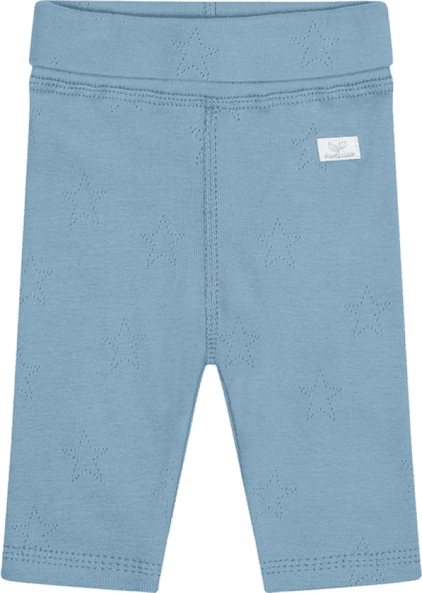 Hust and Claire Luca Pointelle bukse til baby, Iron Blue