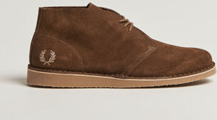 Fred Perry Hawley Suede Chukka Boot Marsh Brown
