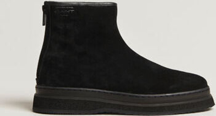 GANT Blistown Shearling Suede Curling Boot Black