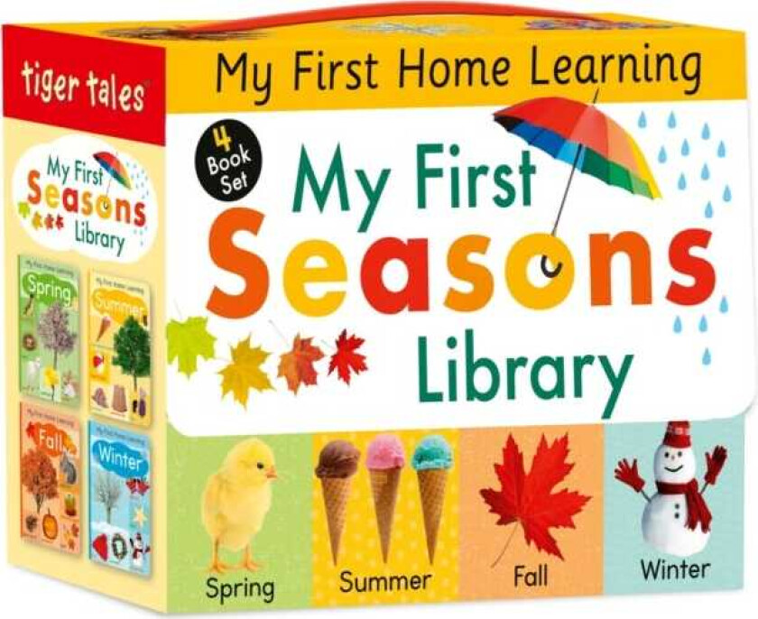 My First Seasons Library 4Book Boxed Set Celebrate Spring, Summer, Fall, and Winter!