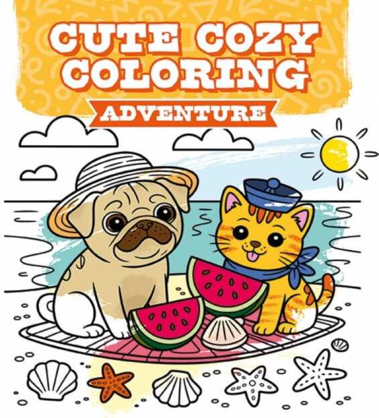 Cute Cozy Coloring: Adventure