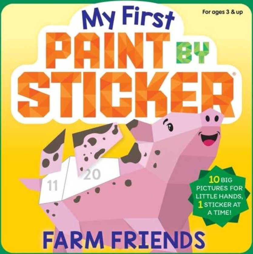 My First Paint by Sticker: Farm Friends