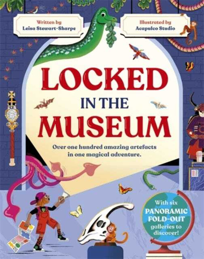 Locked in the Museum Over one hundred amazing artefacts. One magical adventure.