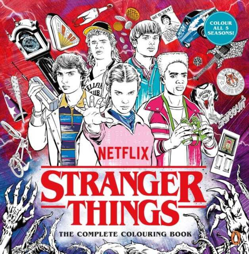 Stranger Things: The Complete Colouring Book Seasons 15