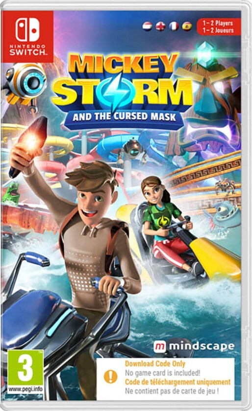 Mickey Storm and the Cursed Mask (Code in box)