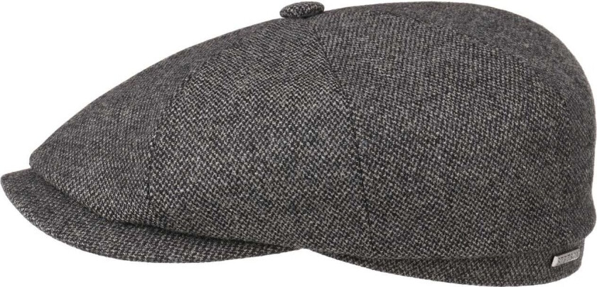 Hatteras Wool Mix Flat Cap S, Grey