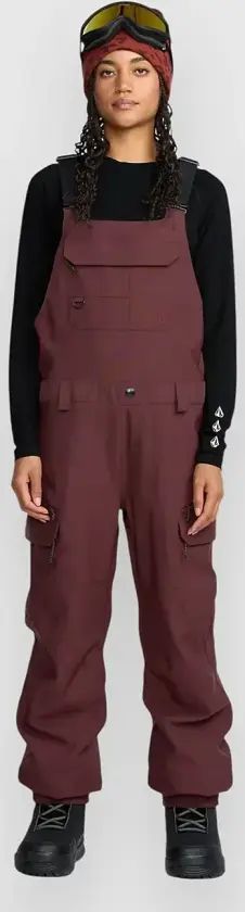 Creston 3D Stretch Bib Pant rød