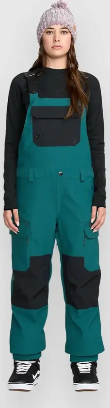 Creston 3D Stretch Bib Pant blå
