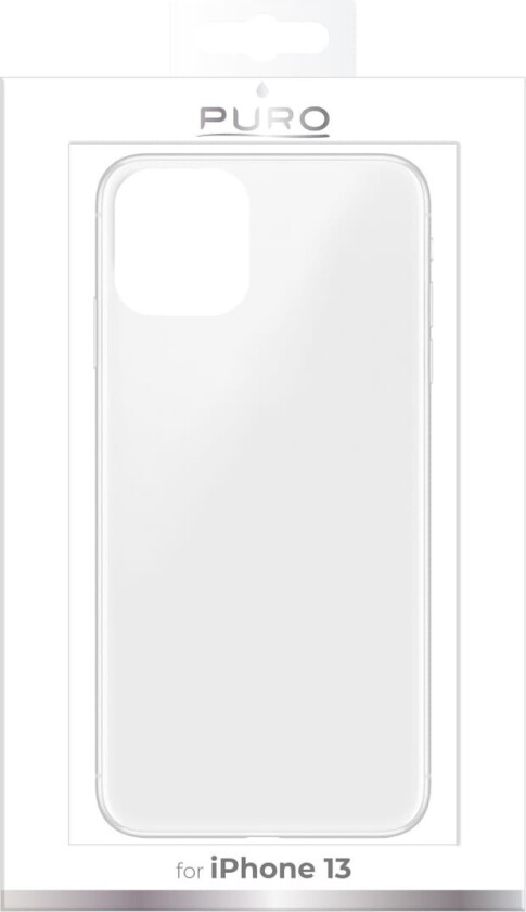 0.3 Nude iPhone 13 deksel (transparent)