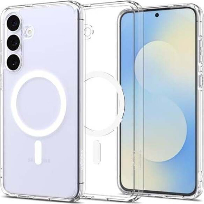 Ultra Hybrid MagSafe clear white - Samsung Galaxy S 2025 FE