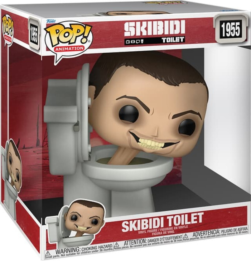 POP Skibidi Toilet actionfigur