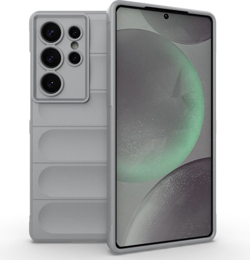 Deksel med mykt grep for Samsung Galaxy S25 Ultra - Lysegrå