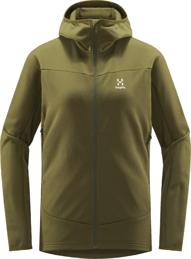 Frost Mid Hood Women Olive Green S