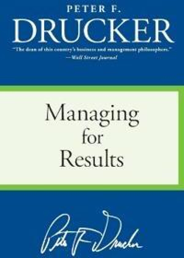 Managing for Results