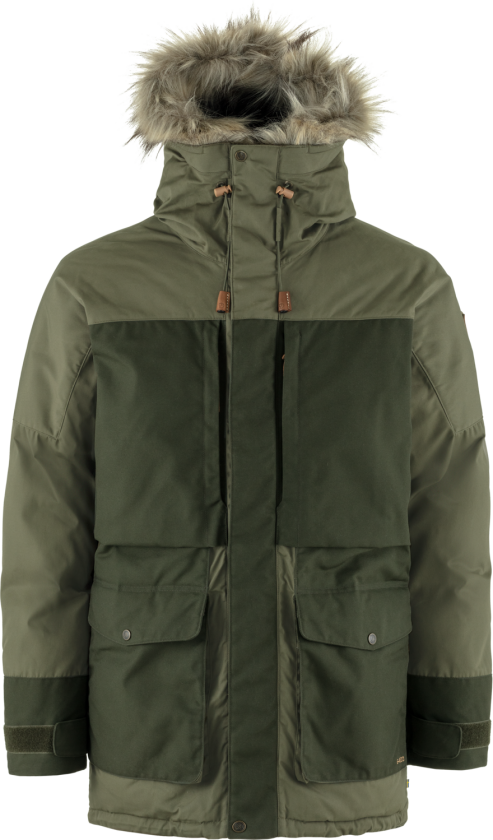 Men's Polar Expedition Parka Laurel Green-Deep Forest