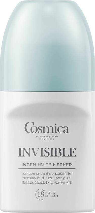 Invisible Antiperspirant m/p, 50 ml