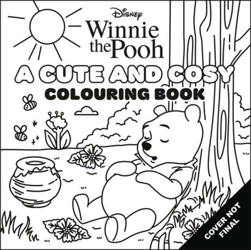 Disney Winnie the Pooh: A Cute and Cosy Colouring Book