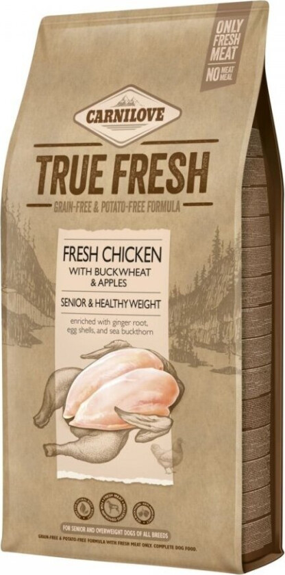 Dog Senior & Healthy Weight True Fresh Chicken (11,4 kg)