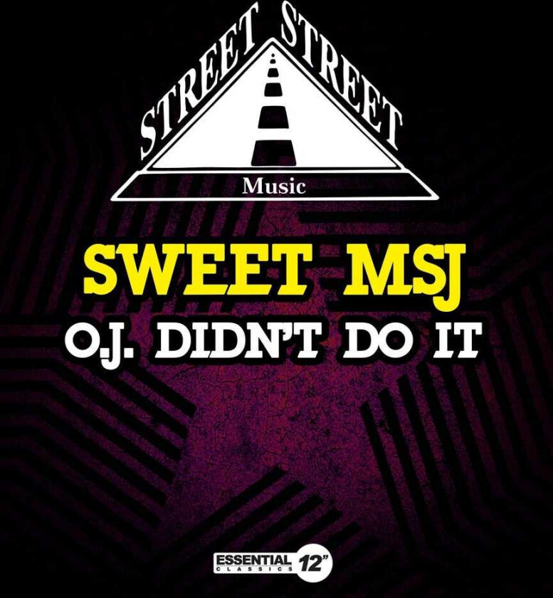 Sweet Msj Oj Didn't Do It CD