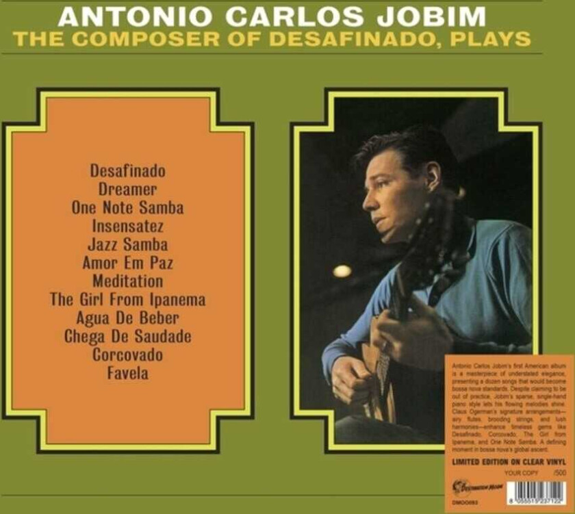Antonio Carlos Jobim Composer Of Desafinado Plays LP/Vinyl
