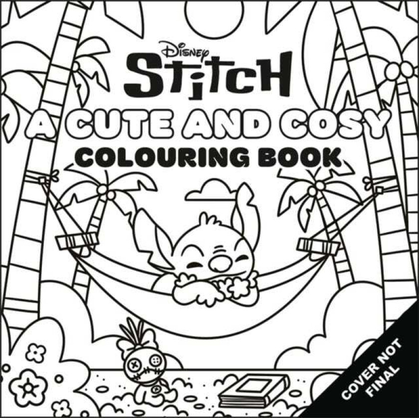 Disney Stitch: A Cute and Cosy Colouring Book