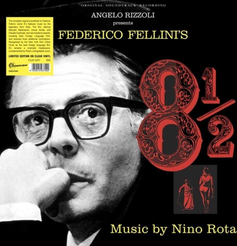 Nino Rota Federico Fellini's 8 1/2 LP/Vinyl