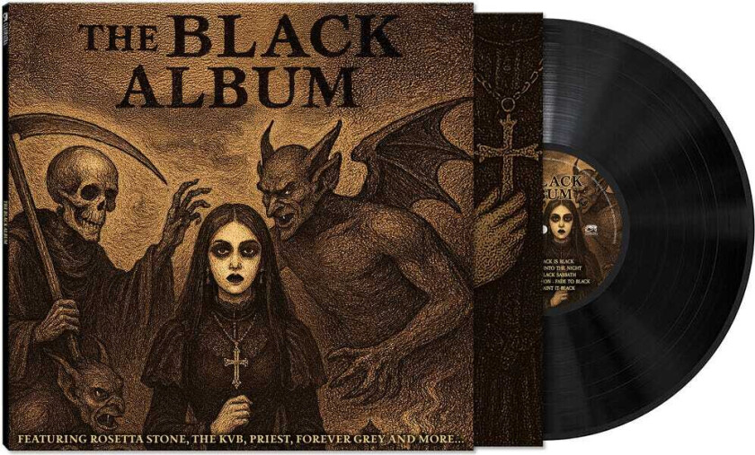 Diverse Artister Black Album LP/Vinyl