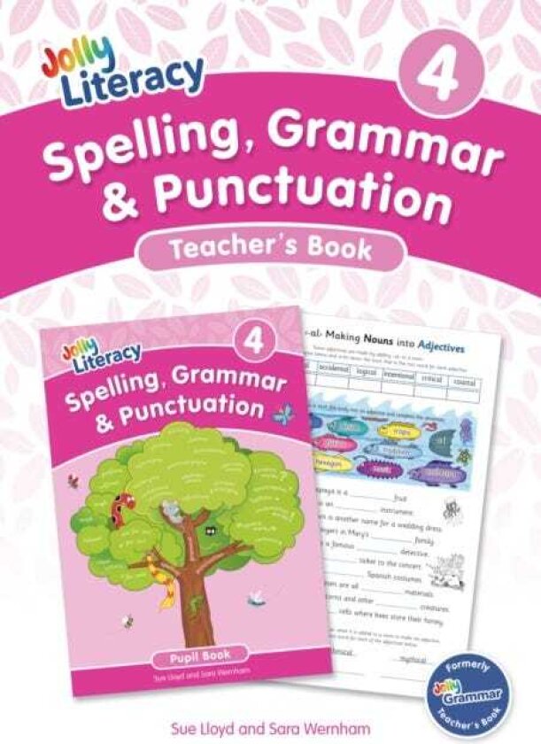 Spelling, Grammar & Punctuation Teacher’s Book 4 In Precursive Letters (British English edition)