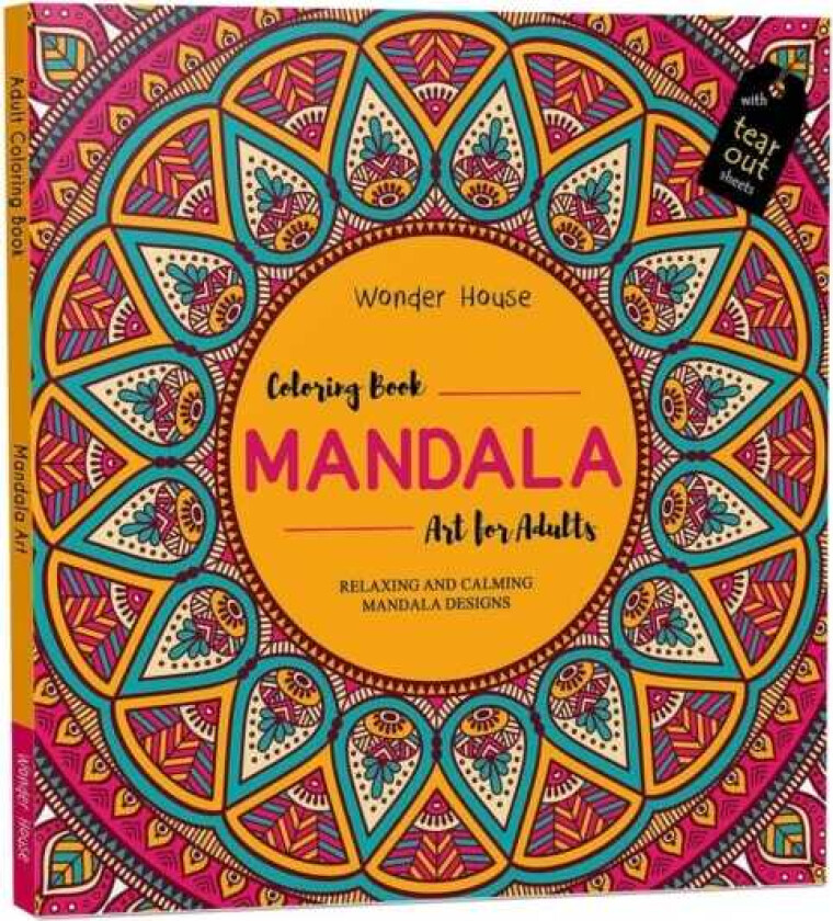 Colouring book Mandala Art for Adults With tear out sheets