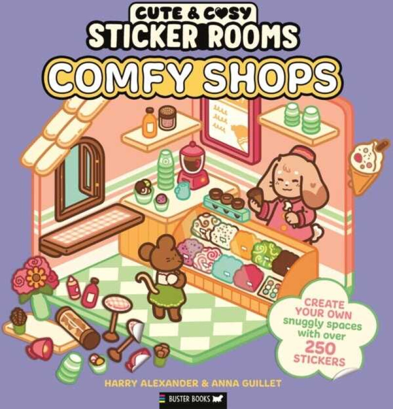 Sticker Rooms: Comfy Shops