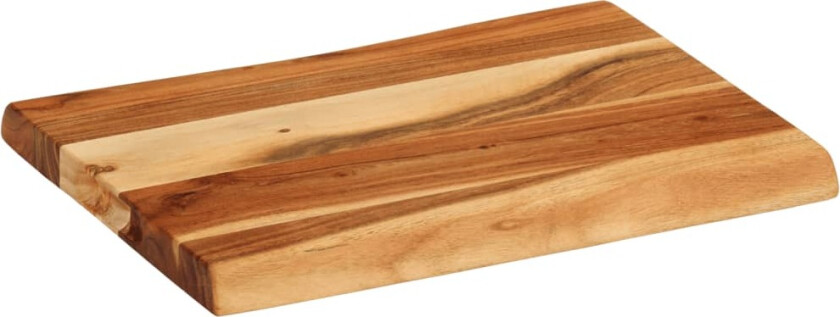 Skjærebrett 35x25x2,5 cm heltre akasie