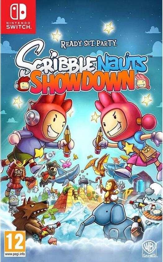 Scribblenauts Showdown (Code in a Box) - Nintendo Switch - Party