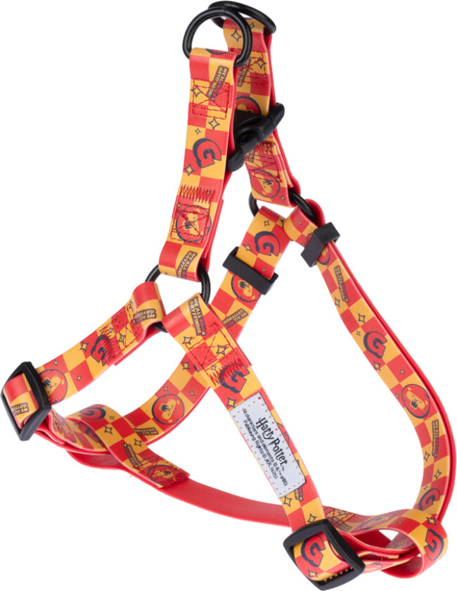 Harry Potter sele Griffing - Størrelse M: 51 - 66 cm brystomkrets