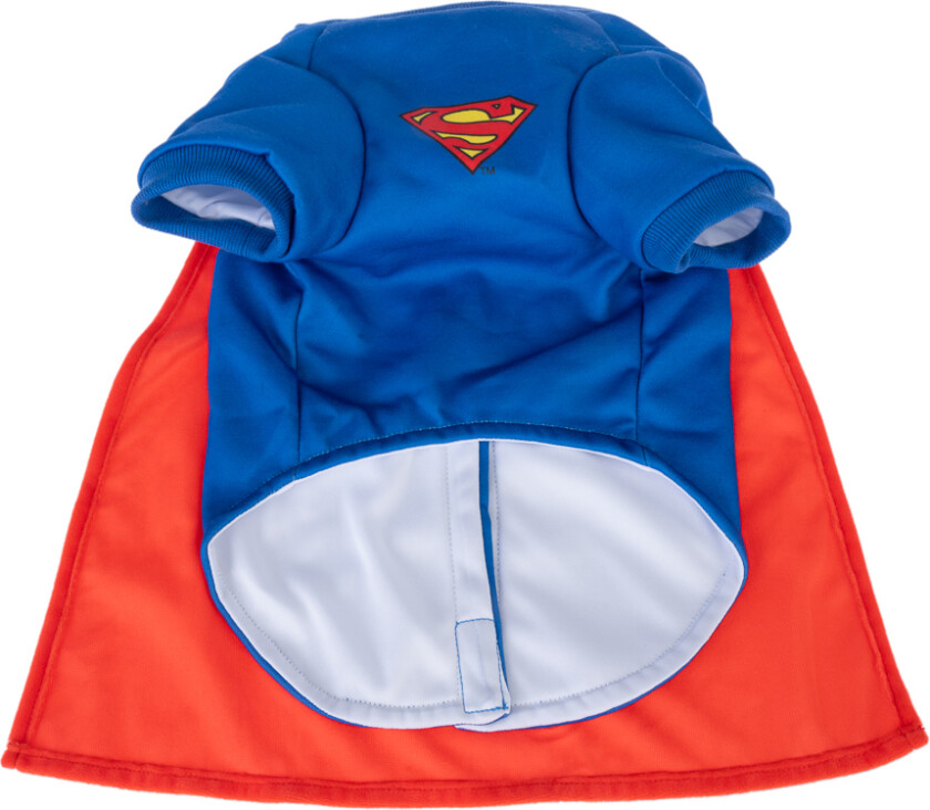 Bilde av DC Superman hundekostyme - Størrelse M/L: 38 cm rygglengde