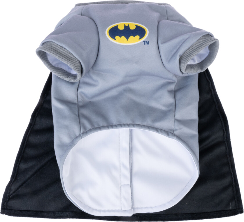 DC hundekostyme Batman - Størrelse M/L: 38 cm rygglengde