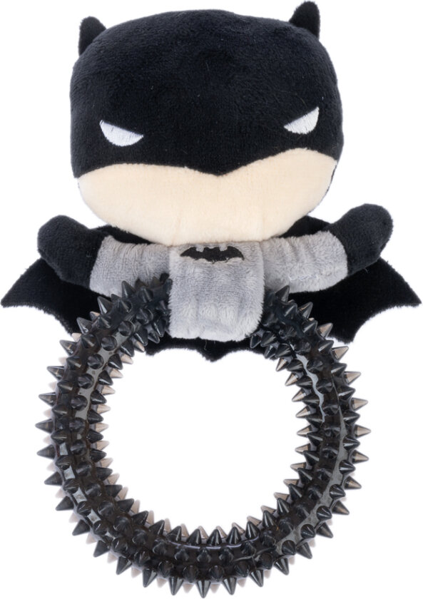 DC hundeleketøy Batman med ring - ca. L 19 x B 14 x H 5 cm