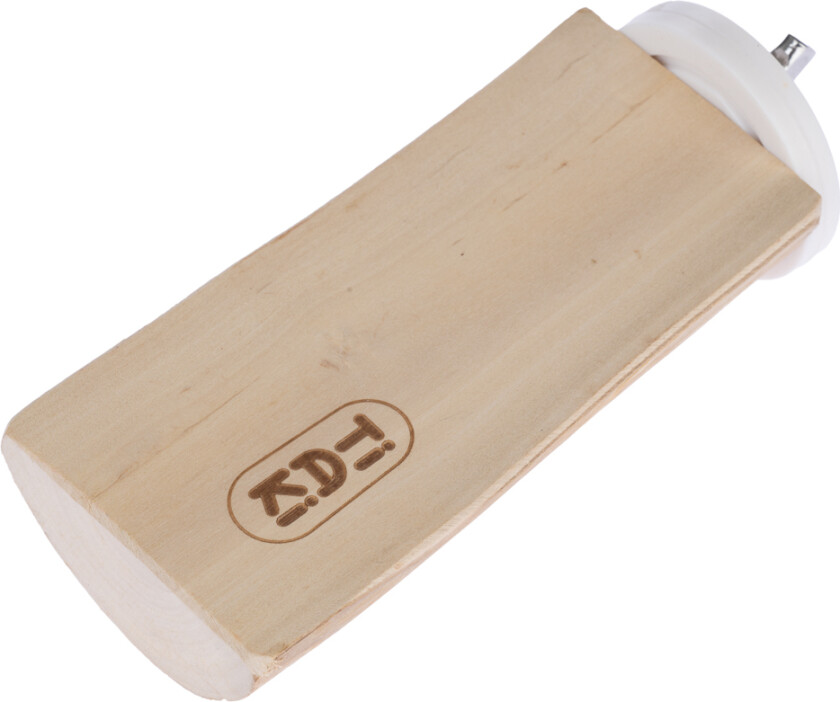 sittpinne i javatre, flat - Størrelse S: Ø 4-5 x L 10 cm
