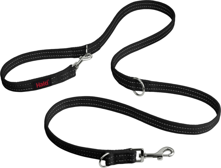Treningsbånd - 250 cm lang, 25 mm bred, svart